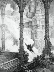 Der Wahnsinn des Orlando von Gustave Dore