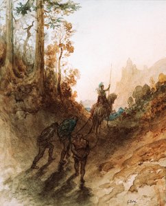 Die Riesen werden gefangen, ca. 1869-83 von Gustave Dore