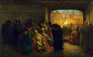 Das Haus des Kaiphas, 1875 von Gustave Dore