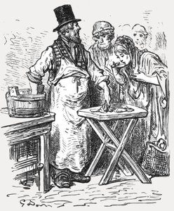 Der Austernmann von Gustave Dore