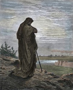 Der Prophet Amos Stich aus „Die Bibel“ von Gustave Doré (1832-1883) von Gustave Dore