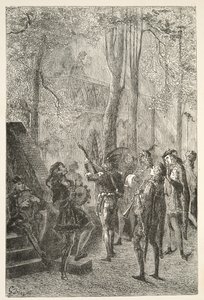 Die Freuden der Hochzeit von Sir Gareth, aus Geschichten der Tage von König Artus von Charles Henry Hanson, veröffentlicht 1898