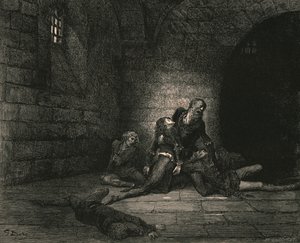 Dann warf sich Geddo zu meinen Füßen und rief: Hast du keine Hilfe für mich, mein Vater!, ca. 1890