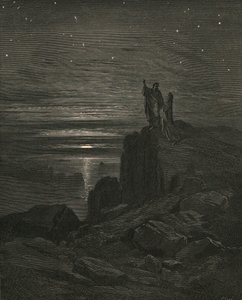 Dann traten wir wieder hinaus und sahen die Sterne, ca. 1890