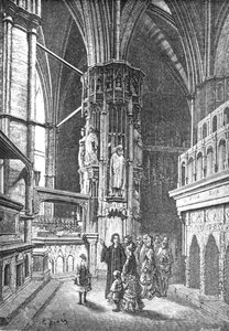 Westminster - Die Runde der Abtei, 1872
