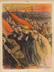 Industriestreik: Der Exodus, ca. 1902