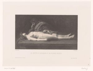 Levit von Ephraim und seine tote Frau von Gustave Fuchs