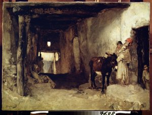 Orientalismus: Ein Haus in der Sahara