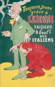 Toujours Jeune grâce à LEJEUNE TAILLEUR von Gustave Henri Jossot