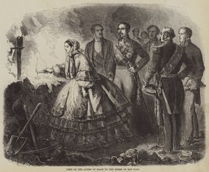 Besuch der Königin von Spanien in den Minen von San Juan von Gustave Janet