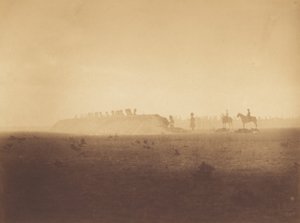 Drillformation, Camp de Châlons von Gustave Le Gray