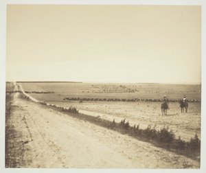 Manöver, Camp de Châlons von Gustave Le Gray
