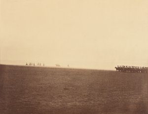 Truppen am Horizont von Gustave Le Gray