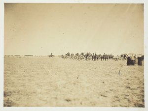 Ohne Titel [Artillerie], 1857 von Gustave Le Gray