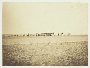 Ohne Titel [Kavallerie], 1857 von Gustave Le Gray