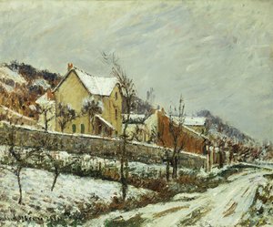 Dorf im Schnee; Village dans la Neige, 1911