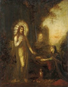 Christus und Maria Magdalena von Gustave Moreau