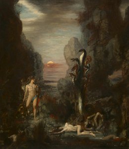 Herkules und die lernäische Hydra, 1875-76