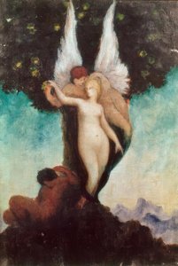 Imaginäre Szene mit antikem Sujet von Gustave Moreau