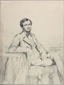 Porträt von Eugène Lacheurié von Gustave Moreau