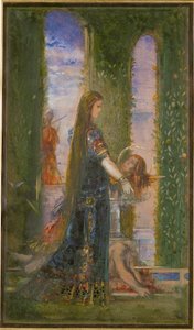 Salome im Garten oder Salome trägt den Kopf von Johannes dem Täufer