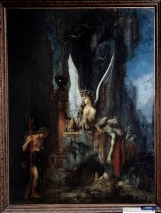 Der Reisende oder Ödipus der Reisende oder die Gleichheit vor dem Tod von Gustave Moreau