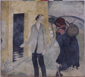Gastfreundschaft gegenüber Fremden von Gustave Van de Woestyne
