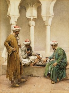 Araber spielen Schach