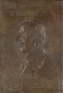 Archibald Henderson 1877-1963 von Gutzon Borglum