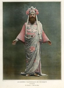 Jean-Francois Delmas als Phur, Illustration aus der Zeitschrift 