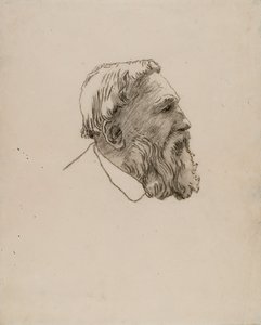 Kopf von Rodin von Gwen John