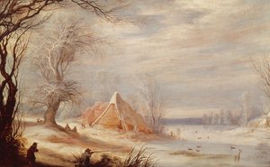 Winterlandschaft von Gysbrecht Lytens or Leytens