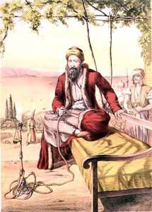 Ein jüdischer Kaufmann, graviert von Charles Parsons von H.J. van (after) Lennep
