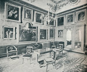 Der Staatsanrichtezimmer im Windsor Castle, um 1899, 1901 von HN King
