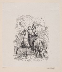 Illustration zu "Die wilden Schwäne" in H.C. Andersen, "Märchen und Geschichten", Band 1 von H.P. Hansen