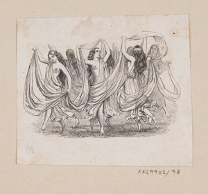 Illustration zu "Elverhøj" in H.C. Andersen, "Märchen und Geschichten", Band 2