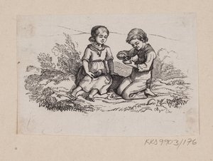 Illustration zu "Ib und kleine Christine" in H.C. Andersen, "Märchen und Geschichten", Band 2
