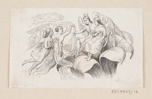 Illustration zu "Däumelinchen" in H.C. Andersen, "Märchen und Geschichten", Band 1