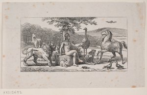 Probedruck für Chr. Winthers A.B.C. von H.P. Hansen
