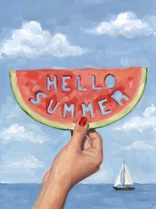Hallo Sommer Wassermelone