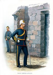 Halifax-Garnison-Artillerie, ca. 1890 von H. Bunnett
