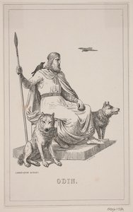 Odin. Illustration zu Fabricius