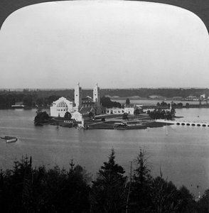 Lewis-und-Clark-Ausstellung, Regierungsgebäude, Guilds Lake, Portland, Oregon, USA, 1905 von H. C. White