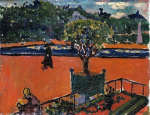Im Luxemburger Garten von H. Lyman Sayen