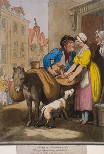 Wollen Sie Ziegelstaub?, Platte VI von Cries of London, 1799