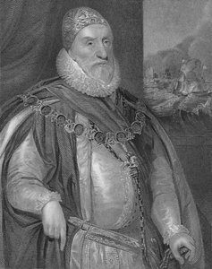 Charles Howard, erster Earl von Nottingham, frühes bis mittleres 19. Jahrhundert von H. Robinson