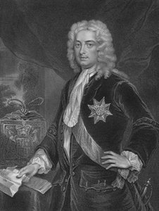 Robert Walpole, Earl of Orford. Nach dem Original von Jarvis, in der Sammlung von Thomas Walpole von H. Robinson