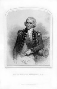 Sir Ralph Abercromby, britischer Generalleutnant, 1870 von H. Robinson
