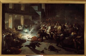 Attentat auf Napoleon III. durch Felice Orsini in Paris am 14. Januar von H. Vittori Romano
