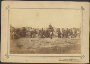 Batterie Hays, sieben 30-Pfünder Parrot-Gewehre, gegen Wagner von Haas and Peale
